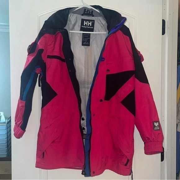 Helly‎ Hansen Black And Pink Ski Jacket Womens Size Small